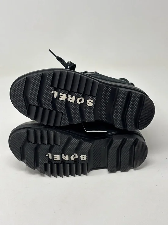 Sorel Tivoli IV Lace-Up Waterproof Black Boots Size 5 NEW IN BOX - Picture 10 of 12